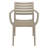 Melissus Stacking Patio Dining Armchair-110883614