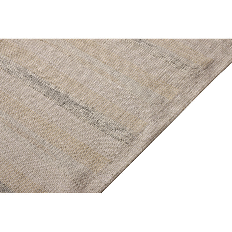 Wool Geometric Area Rug, Rectangle 8' x 10'