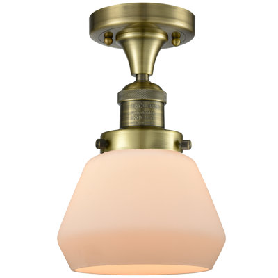 Argueta Glass Semi Flush Mount