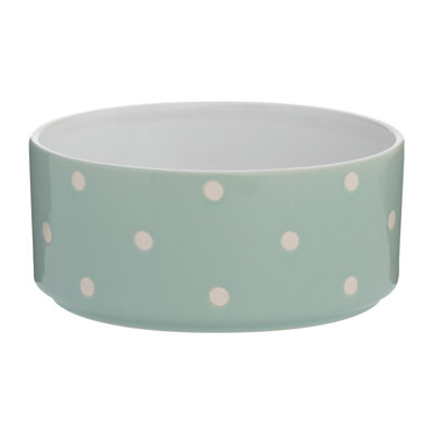 Polka Dot Dog Bowls