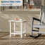 Table d'appoint d'extérieur carrée - Table de bout de patio de style Adirondack pour piscine ou jardin-679237499