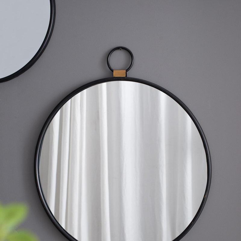 Miroir mural rond