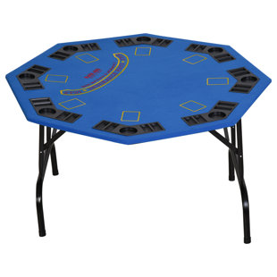 48" 8 - Player Foldable Poker Table