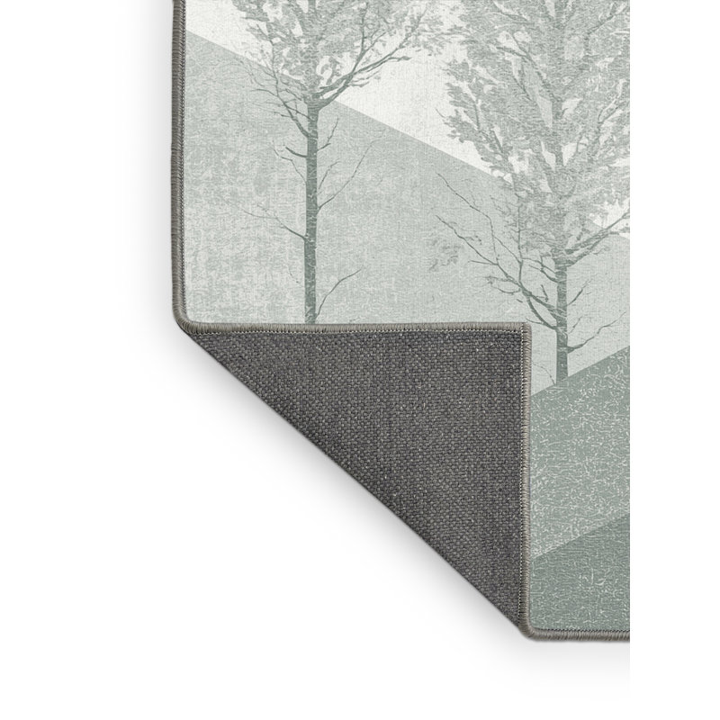 Tapis beige moelleux doux et moelleux de couleur unie minimaliste Maspeth, 2x3