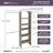 SuiteSymphony 60" W - 120" W Closet System Starter Kit-19050456