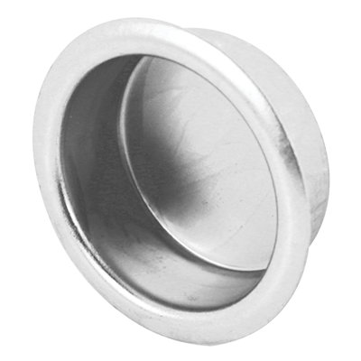 Poignée de porte de garde-robe, 3/4 po, finition nickel satiné (paquet de 4)
