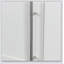 Armoire de rangement murale empilable, P 15,75 po x l 35,43 po x H 19,69 po