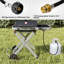 Barbecue au gaz propane pliable portatif Feasto avec tuyau adaptateur de 1 lb à 20 lb-120533971