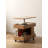 Solid Oak End Table With Lift Top-1797445064