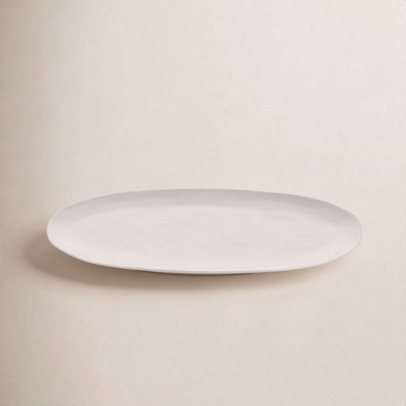 Aparte Oval Platter, White
