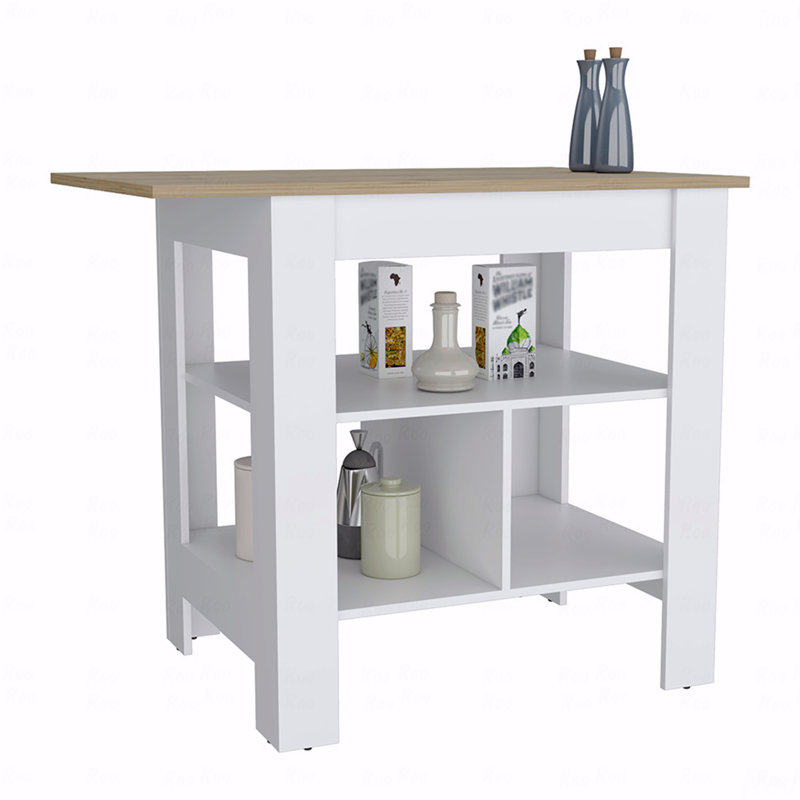Basic Kitchen Island With Storage Function