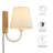 Sunlit Swivel Wall Sconce In Walnut Black-101991440