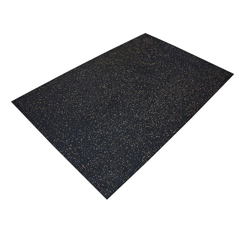 Tapis en caoutchouc 3/8 po de qualité supérieure, Black/Yellow