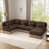 Brown Black Leopard Print
