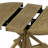 Retro Functional Extendable Dining Table With A 12" Leaf-514269582-514269680
