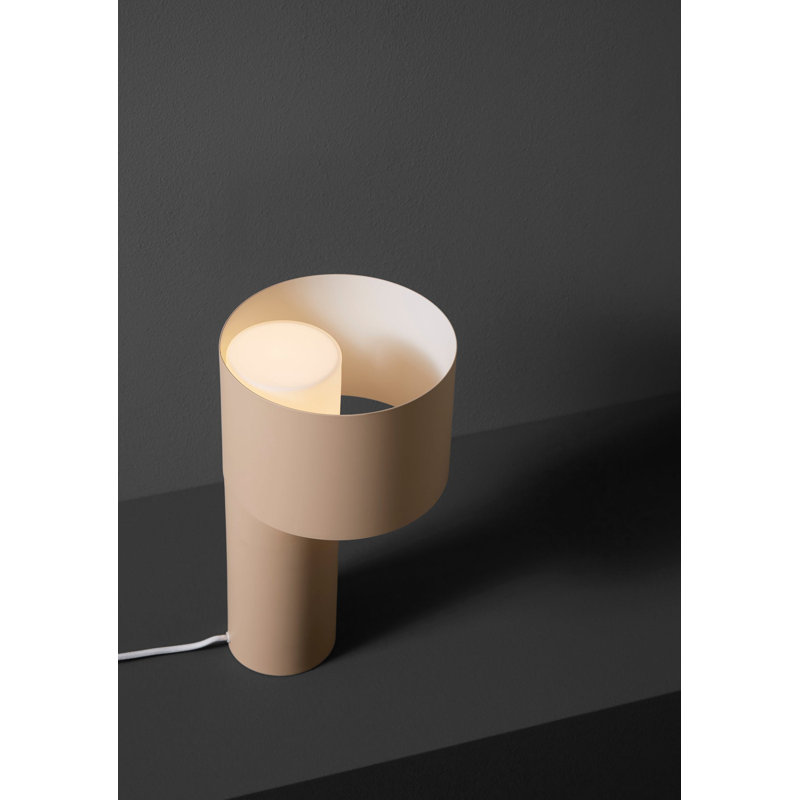 Tangent Table Lamp, Desert Sand, White
