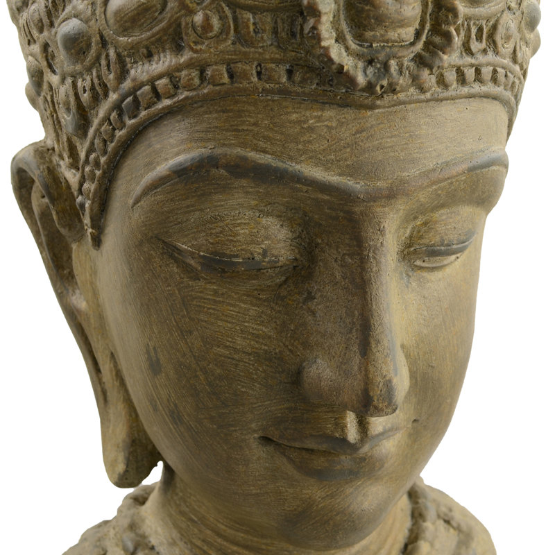 Lynn HEAD PLANTER 30cm Stone Effect