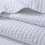 Ensemble de courtepointe 3 pièces White King / Cal King-119181143-119181147