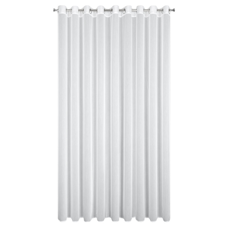 Kassee Sheer Curtain Single Panel, 260cm H x 300cm W