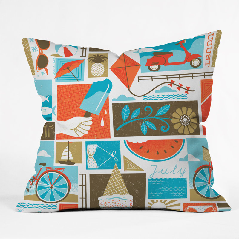 Coussin décoratif à riz lucie, 18 po x 18 po