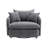 Modern 46.1" Swivel Chair Oversized Single Sofa Armchairs With 3 Pillows-1791824286