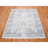 One-of-a-Kind Rectangle 4'0" X 6'2" New Age Area Rug in Grey