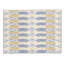 Tapis intérieur / extérieur rectangulaire en polyester tissé à la machine beige / bleu / blanc-920323409