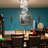 Murrin 5 - Light Unique Geometric Chandelier with Crystal Accents