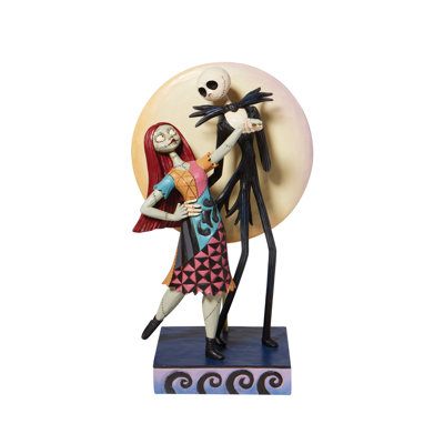 Disney Traditions Jim Shore Jack and Sally Romance Figurine 9" H