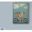 « french bouledogue tandem », reproduction d’impression sur toile tendue-33417057