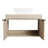 30''Modern Design Float Bathroom Vanity With Ceramic Basin