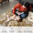 4'x6' Washable Abstract Marble Rug, Non-Slip Foldable Indoor Carpet for Bedroom Living Room, Coffee-140085754-140085746