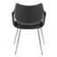 Chaise en métal et similicuir élégant - ensemble de 2-125535622-125535619