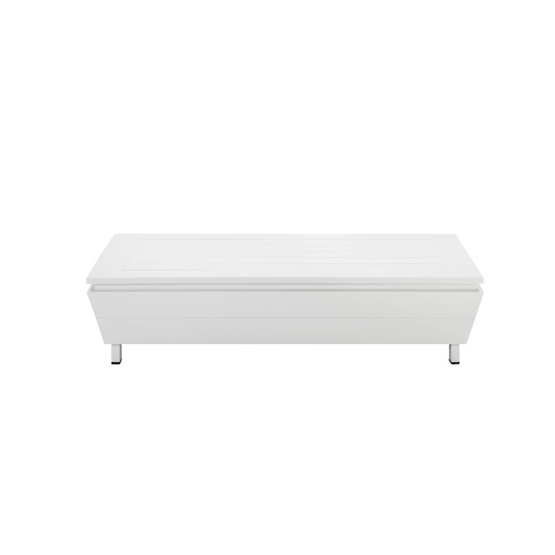 Yacht 3 Piece Outdoor Sectional Grey, White