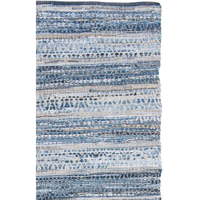 Tapis géométrique tissé à la main Montauk, Rectangle de 5 pi x 8 pi