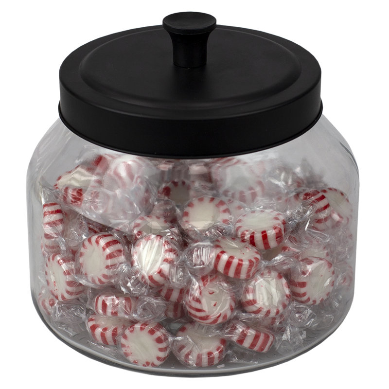 Pot de cuisine en verre 1,6 qt, H 5,82 po x l 6,3 po x P 6,3 po