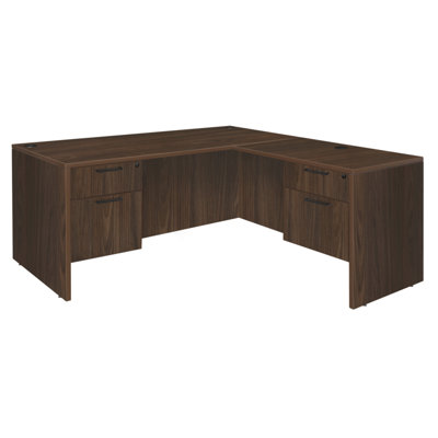 Bureau avec tiroir à double caisson Nevjana L