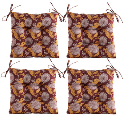Coussin de siège extérieur 4 pièces Winston Porter