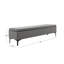 Banc de rangement rembourré 100% polyester Aquanette-734558941-734558942