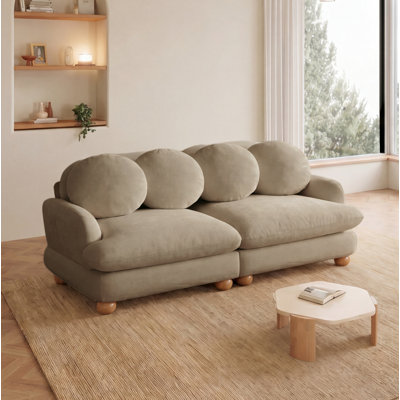 Canapé rembourré Camel Comfy