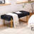 Laytona 46.5"W Tufted Bedroom Bench Entryway Bench with Metal Legs-2089941113-2086009417
