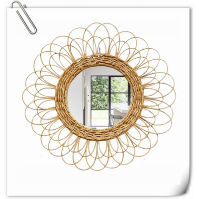 Schrimsher Rattan Mirror