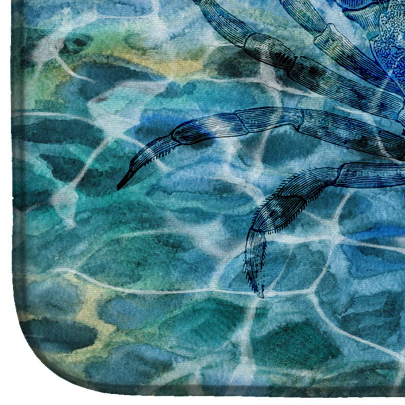 Tapis de séchage sous eau crabe