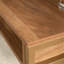 Meuble-lavabo, finition brune