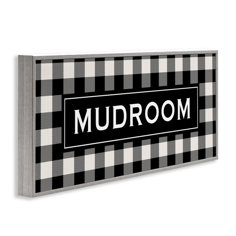 «Mudroom Classic New England», estampe numérique à carreaux par Tammy Apple, Estampe numérique Farmhouse, H 13 po x l 30 po