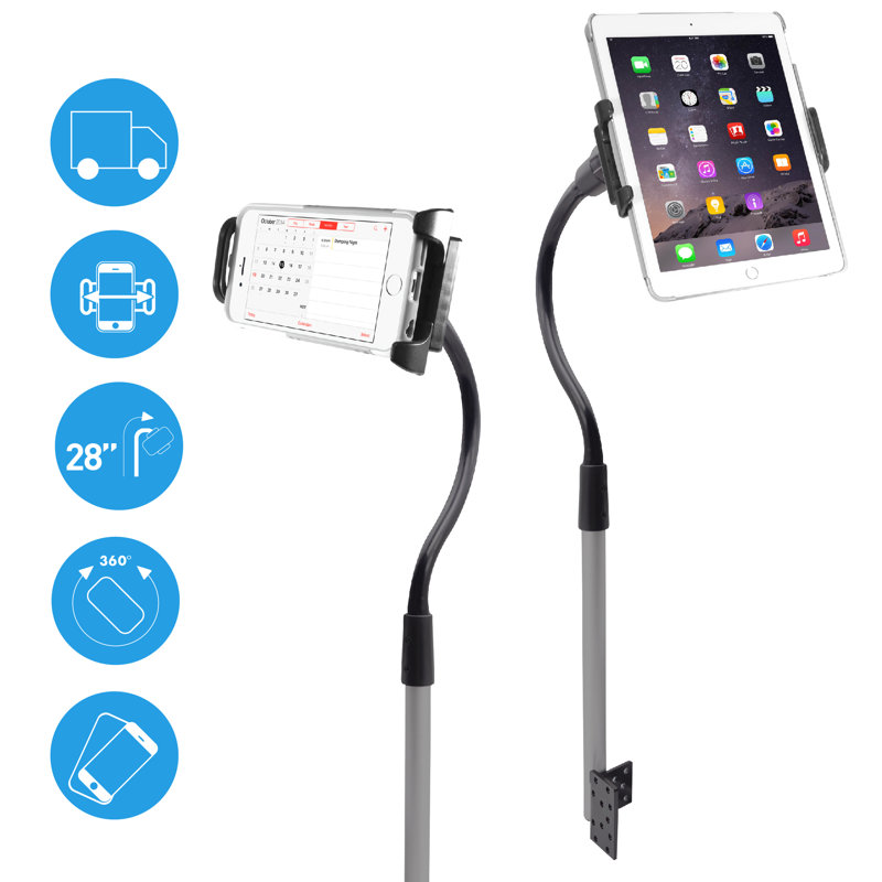 Support de siège de qualité commerciale et système de fixation pour ipad/tablette