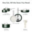 15 - Piece Non-Stick Ceramic Cookware Set-1182129745