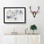 Beautiful Lion Watercolour - Picture Frame Graphic Art Print-56739719-56739715
