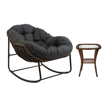 Ensemble de chaises berçantes Bayou Breeze Carson