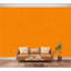 Papier peint adhésif auto-adhésif amovible en tissu orange pour salon, chambre à coucher H 100 po x l 144 po-130171202